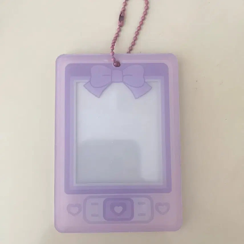 [BUNJANG] Purple Acrylic Photocard Holder / 보라색 아크릴 포카홀더