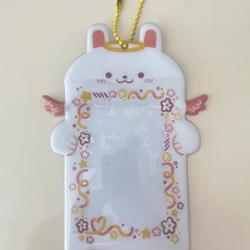 [BUNJANG] Angel Bunny Photocard Holder / 천사 토끼 포카홀더