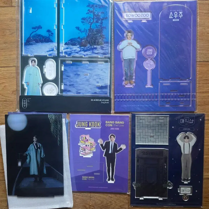 [BUNJANG] BTS Jungkook Acrylic Stand Bundle Set / 방탄 정국 아크릴스탠드 일괄양도