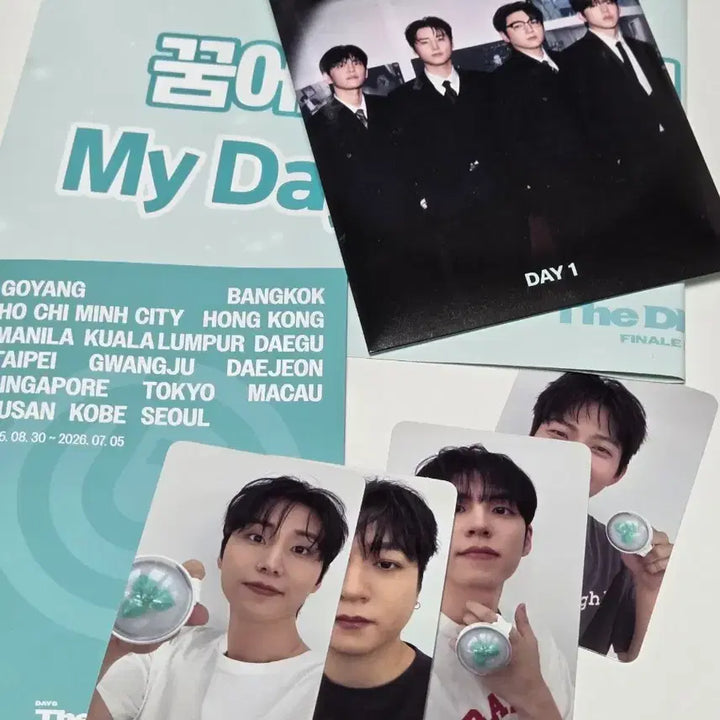 [BUNJANG] Day6 Concert Photocard Entrance Kit First Concert Slogan / 데이식스 콘서트 포카 입장키트 첫콘 슬로건
