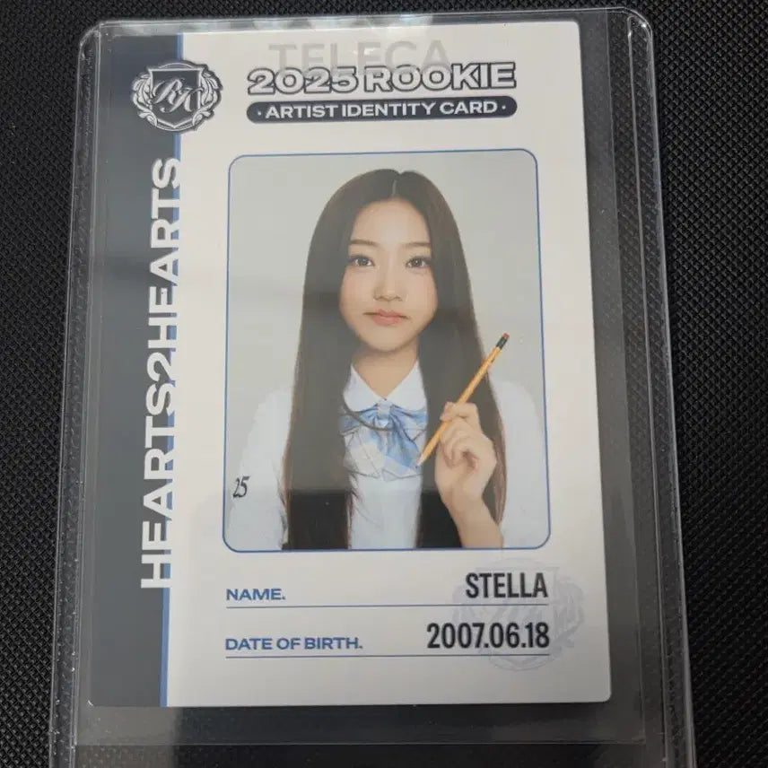 [BUNJANG] Hats to Hearts Stella 2025 Rookie Artist ID Card / 하츠투하츠 스텔라 2025 루키 아티스트 아이디 카드