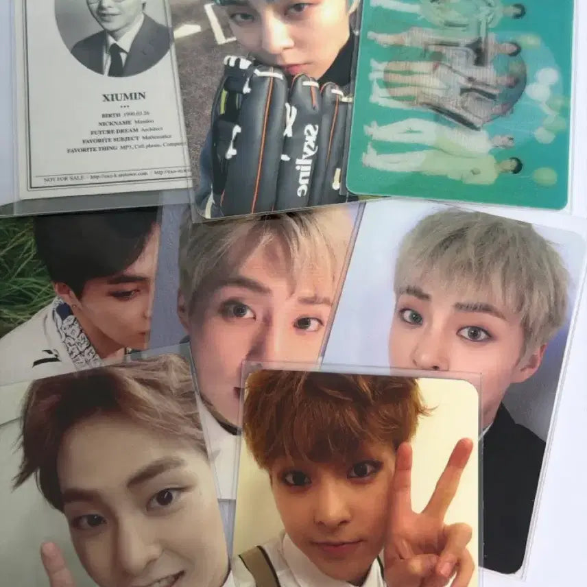 [BUNJANG] EXO Xiumin Bundle Set Photocard / 액소 시우민 포카 일괄판매
