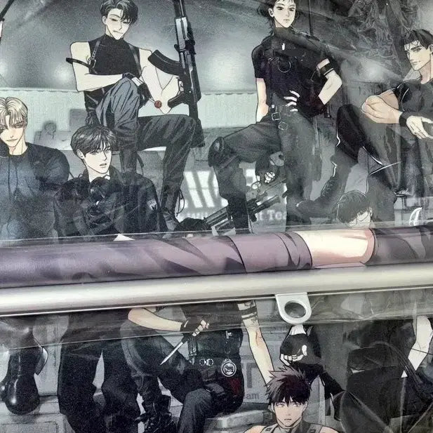 [BUNJANG] PASSION Illya Black Cat Power Theme Giant Mouse Pad / 패션(PASSION) 족자봉 일레이 흑묘력 테마 자이언트 마우스 패드