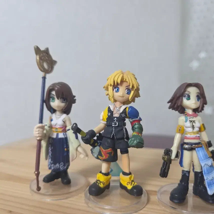 [BUNJANG] Final Fantasy X Trading Arts Figures Set of 3 / 파이널판타지x 트레이딩 아츠 피규어 3종