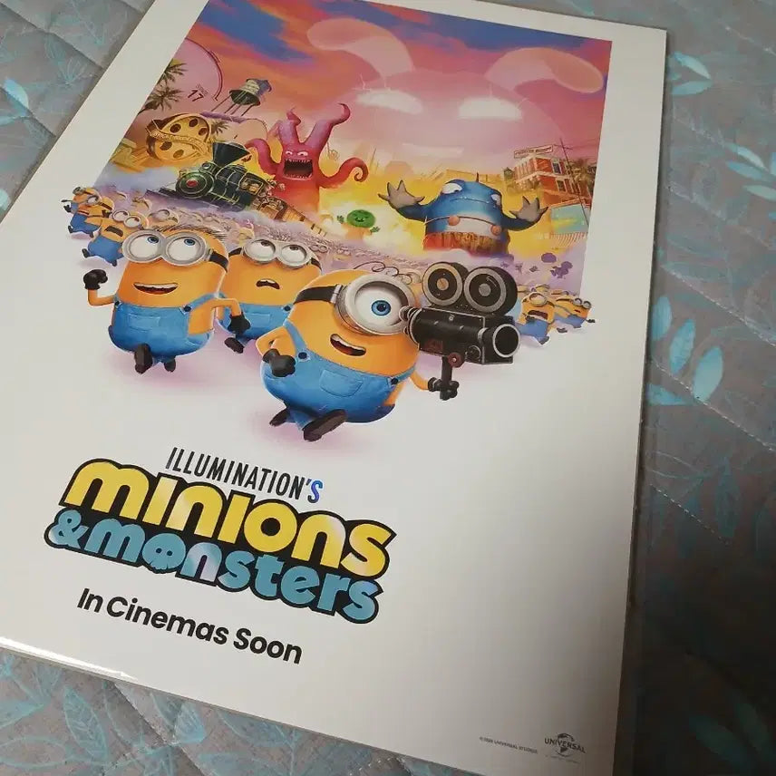 [BUNJANG] Minions Special Edition Poster / 미니언즈 특전 굿패포스터 메가박스 포스터