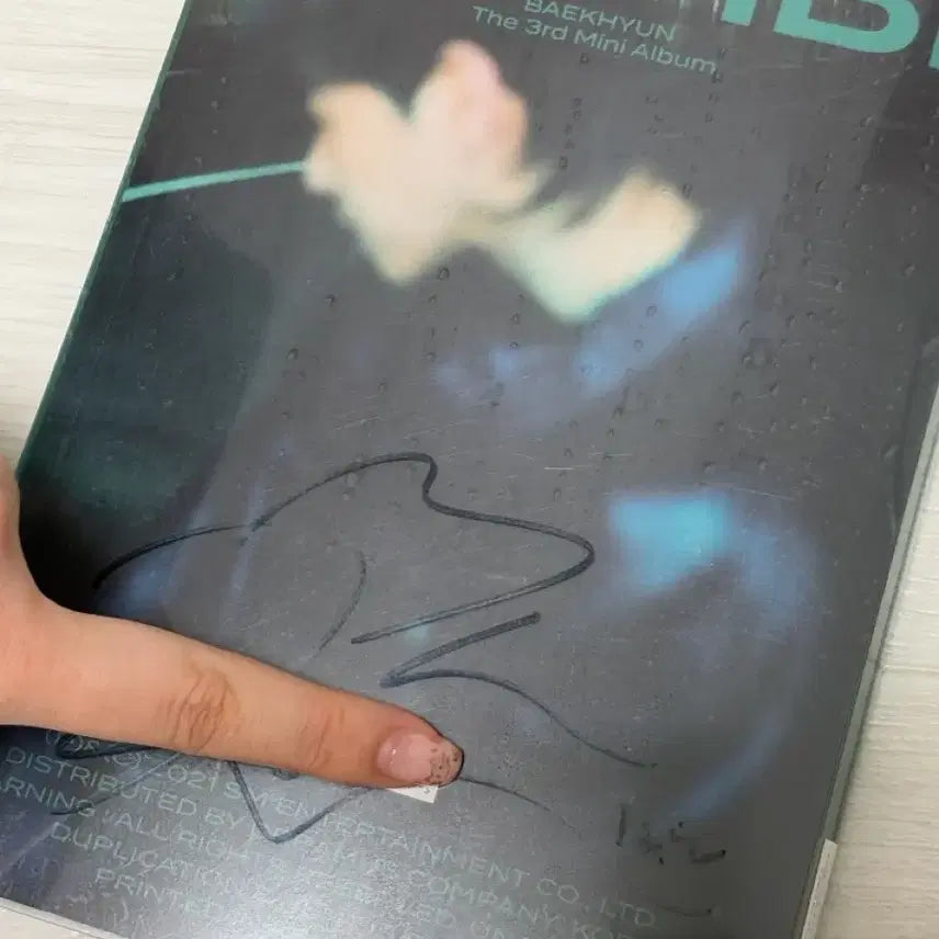 [BUNJANG] Baekhyun Bambi 3rd Mini Album Signed Album / 백현 밤비 사인앨범