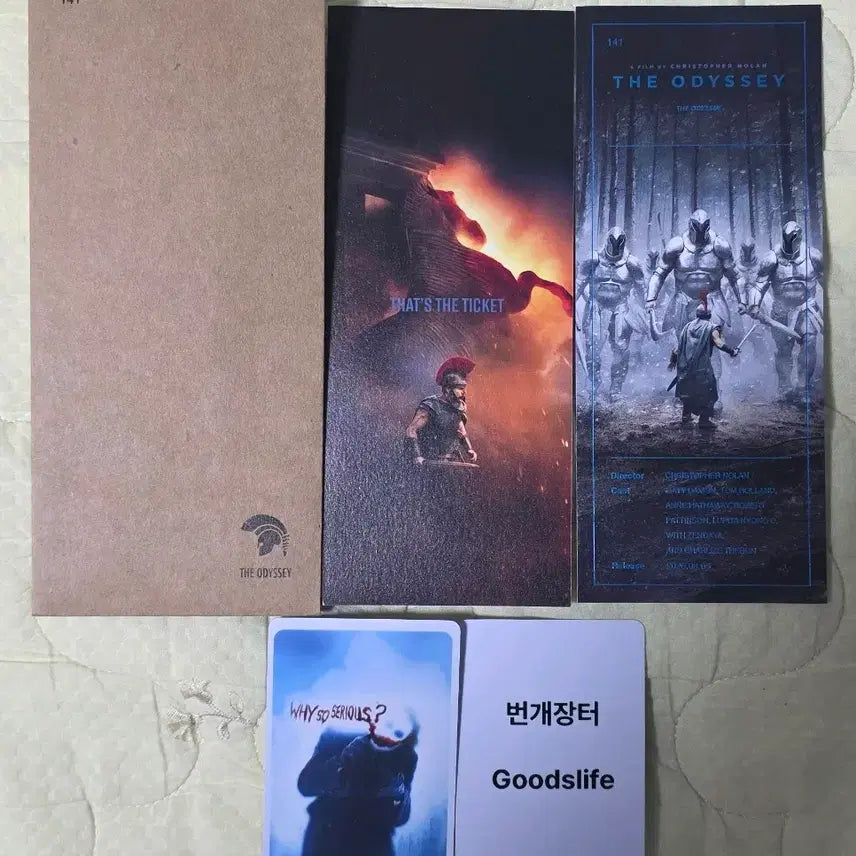 [BUNJANG] Odyssey CGV Exclusive Merchandise / 오디세이 odyssey ttt cgv 굿즈 특전