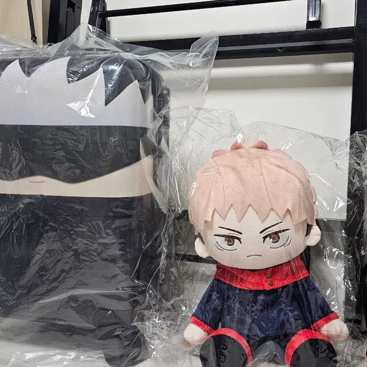 [BUNJANG] Jujutsu Kaisen Yuji Itadori 40cm Plush Doll / 주술회전 중국쿠지 이타도리 유지 40cm인형
