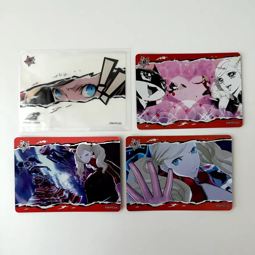 [BUNJANG] Persona 5 Panther Clear Card, Photocard Bundle Set / 페르소나5 팬서 안 클리어카드, 포토카드