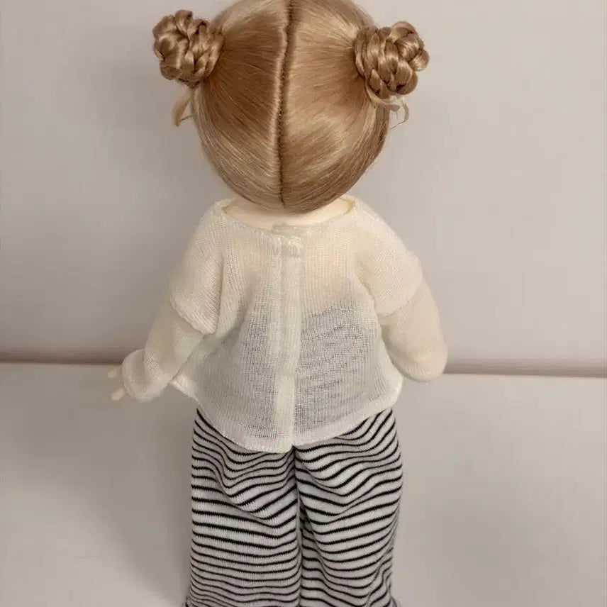 [BUNJANG] USD BJD Knit and Striped Pants Clothing Set / 구체관절인형 타오바오 usd 옷 세트