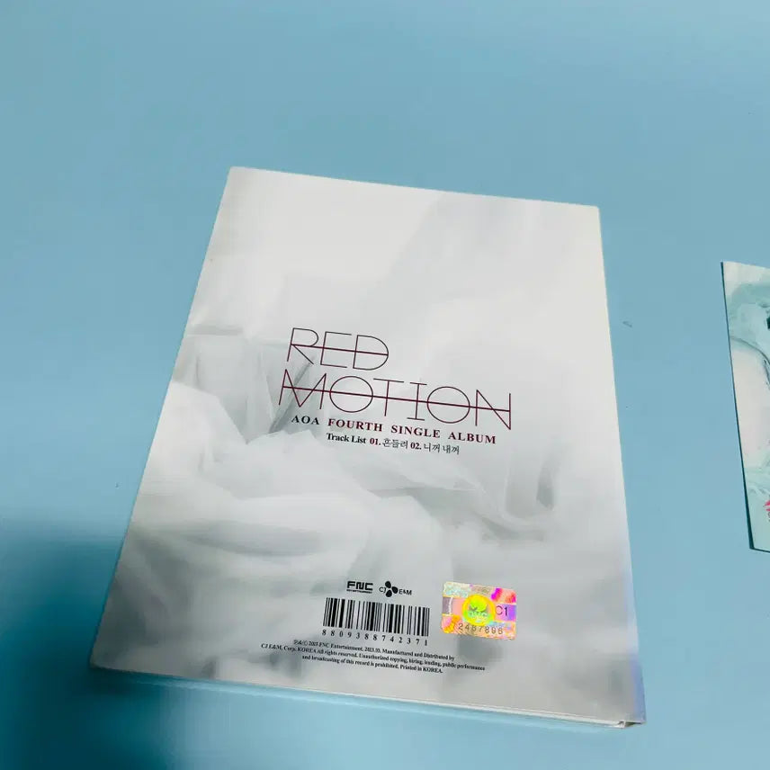 [BUNJANG] AOA Single Vol. 4 Red Motion (Includes Seolhyun Photocard) / [중고음반/CD] 에이오에이 AOA 싱글 4집 Red Motion (희귀 설현 포토카드 포함)