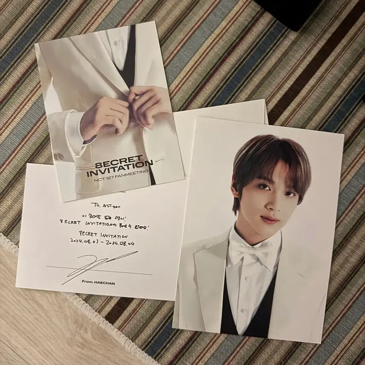 [BUNJANG] NCT 127 Haechan 8ECRET INVITATION Fan Meeting MD / 엔시티127 해찬 8ECRET INVITATION 초대장 팬미팅 MD 양도합니다 !