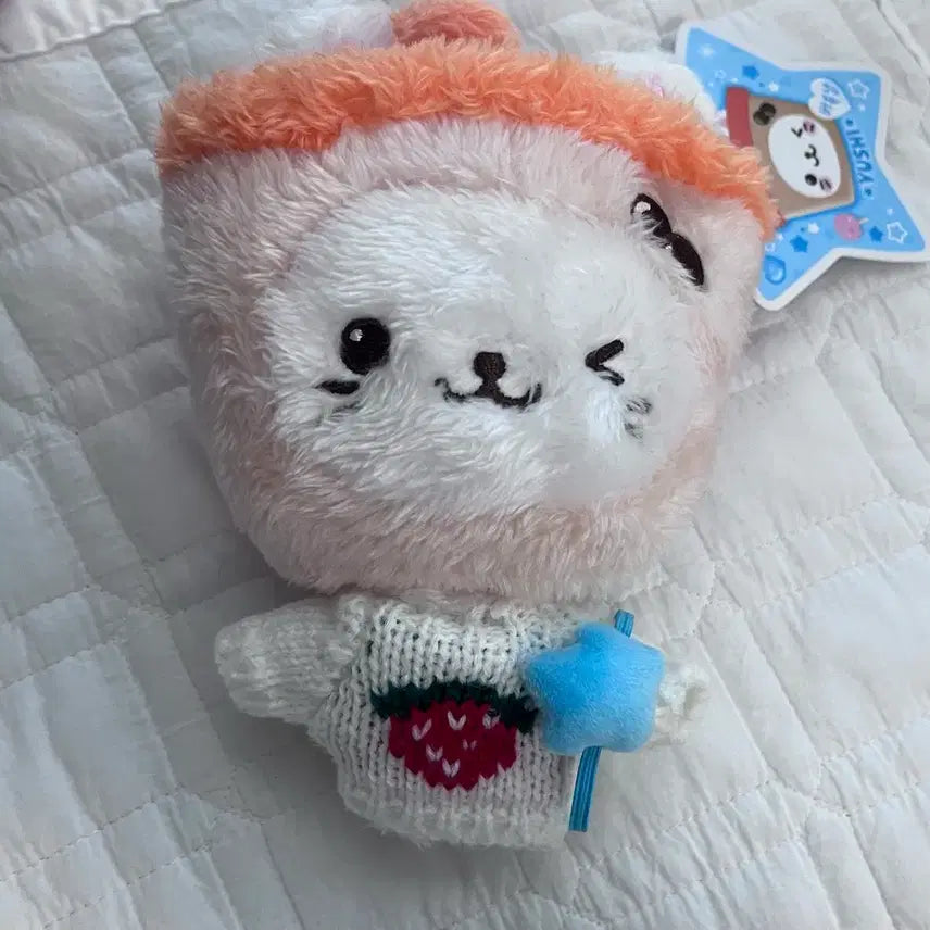 [BUNJANG] Bubble Cat + Strawberry Knit Bundle Set / 버블냥+딸기니트 양도합니당(별가방 있음)