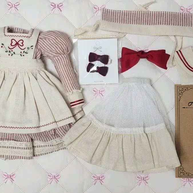 [BUNJANG] Anne Sailor MSD Size Red Outfit / 앤 세일러 msd 의상 레드