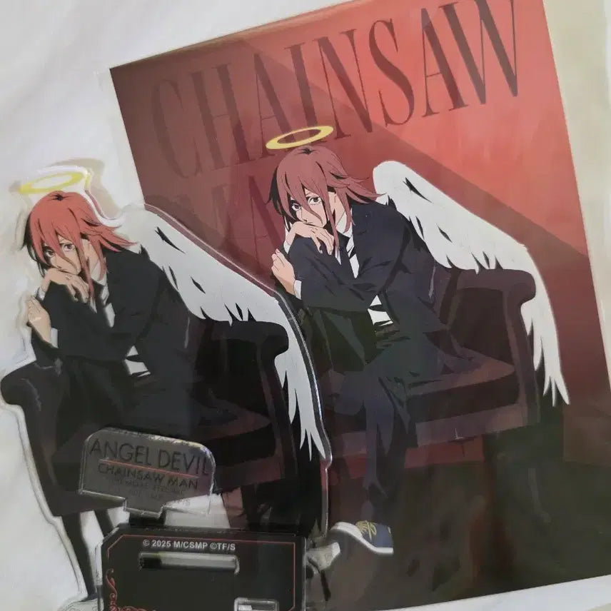 [BUNJANG] Chainsaw Man Angel Devil Acrylic Stand / 체인소맨 플라자팝업 천사의악마 아크릴 스탠드