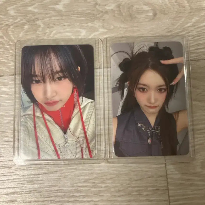 [BUNJANG] IVE Yujin &amp; Leeseo Mine Photocard Bundle Set / 택포)아이브 안유진 이서 ive mine 포카 일괄