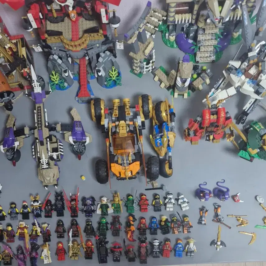 [BUNJANG] LEGO Ninjago Figures and Sets Bundle / 레고 닌자고 피규어 및 세트 일괄 판매