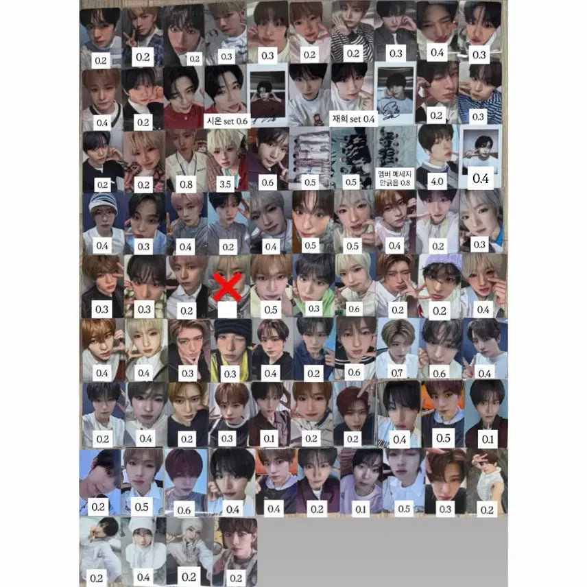 [BUNJANG] NCT WISH Pop-up Store POB Photocard (Riku, Yushi, Sion, Jaehee, Ryo, Sakuya) / 엔시티 위시 팝팝 컬러 오드투러브 케타포 뮤직아트 위드뮤 애플뮤직 점프업 에버라인 팝업 특전 시온 리쿠 유우시 재희 료 사쿠야 포카 판매