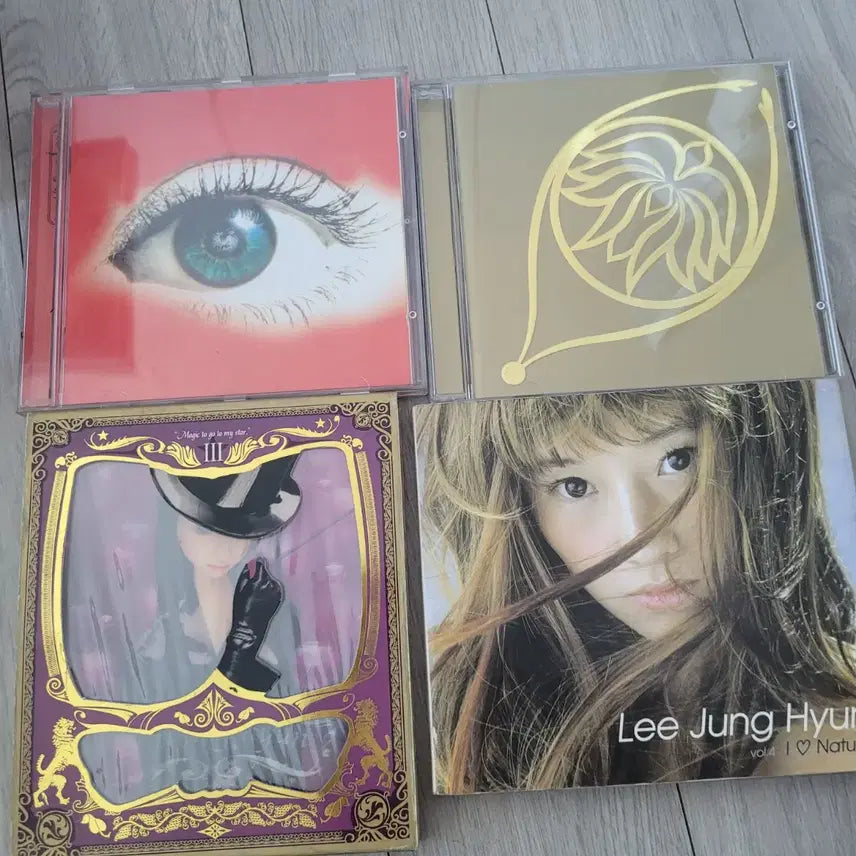 [BUNJANG] Lee Junghyun 1st-4th Album CD Bundle / 이정현 Lee Junghyun 1~4집 cd 일괄 판매