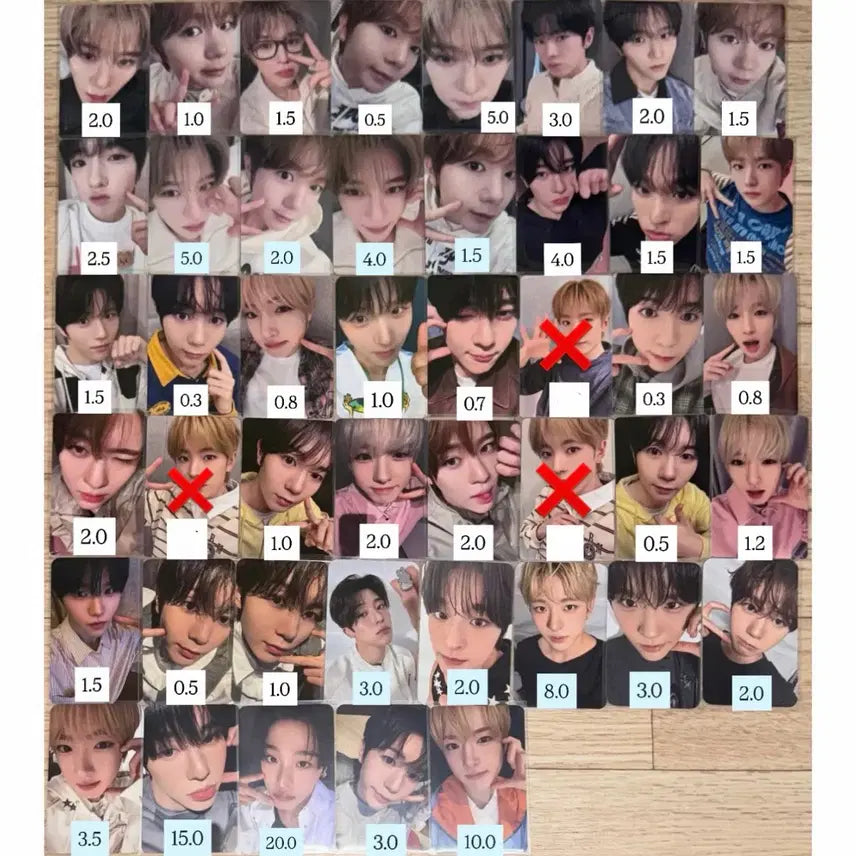 [BUNJANG] NCT WISH Steady Color Odd To Love ISWEE Grand Prize Singapore Zion Riku Yushi Jaehee Ryo Sakuya Photocard / 엔시티 위시 스테디 컬러 오드투러브 이즈위 대만 fanme 싱가포르 당첨자 시온 리쿠 유우시 재희 료 사쿠야 포카