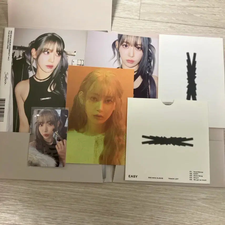 [BUNJANG] LE SSERAFIM EASY Album Sakura Version / 르세라핌 EASY 앨범