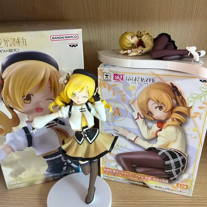 [BUNJANG] Madoka Magica Mami Tomoe Relax Time Walpurgis Revolution Figure Bundle / 마마마 토모에 마미 피규어 일괄 릴렉스타임 발푸르기스의 회천