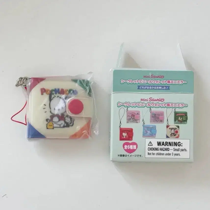 [BUNJANG] Sanrio Mini Stationery Secret Wallet Mini Mirror Pochacco (Sealed) / 산리오 미니문구 시크릿 : 월렛 미니 거울 포차코 미개봉 새상품