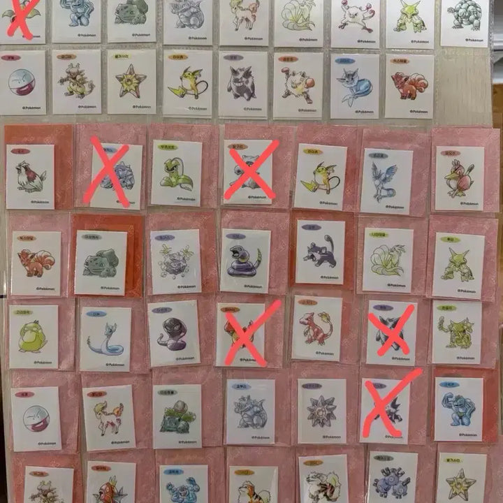 [BUNJANG] Pokemon Bread Stickers Season 5 &amp; Artwork Trading / 포켓몬띠부씰 시즌5 &amp; 아트웍 교환