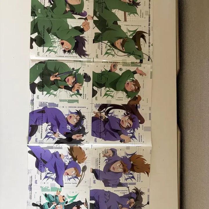 [BUNJANG] Nintama Rantarou Saikyo Jump Bonus Ninja Boy Stickers / 닌타마 최강점프 부록 닌자보이 란타로 스티커