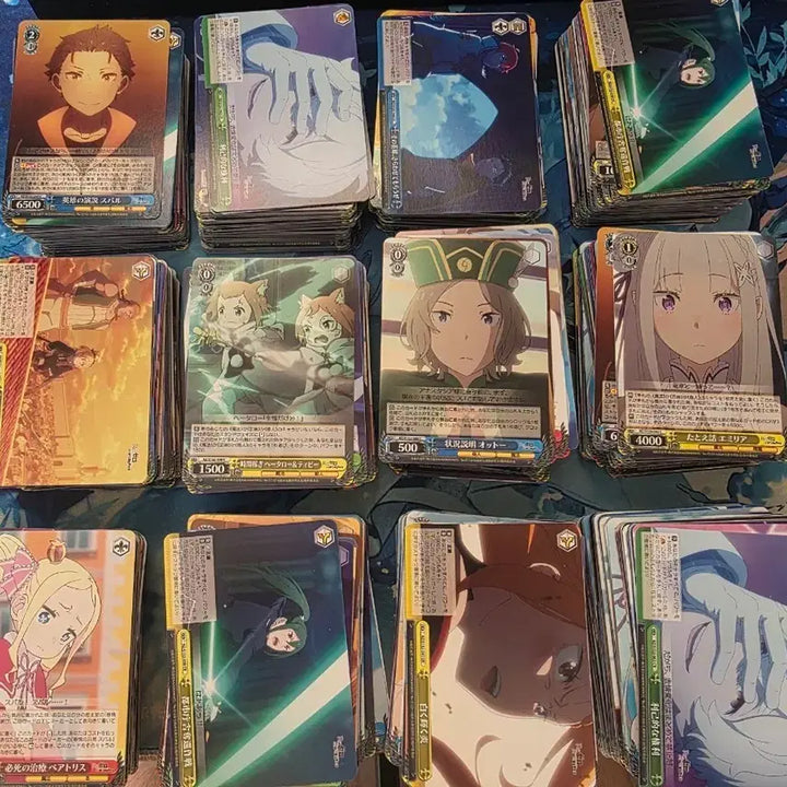 [BUNJANG] Weiss Schwarz Re:Zero Vol.4 Normal Cards / 바이스슈발츠 리제로 Vol.4 노말카드 6박스 분량