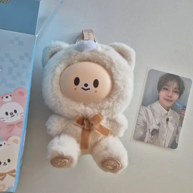 [BUNJANG] Stray Kids SKZOO Secret Keyring Foxi.Ny Photocard Bundle Set / (포카포함) 스키주 시크릿키링 폭시니