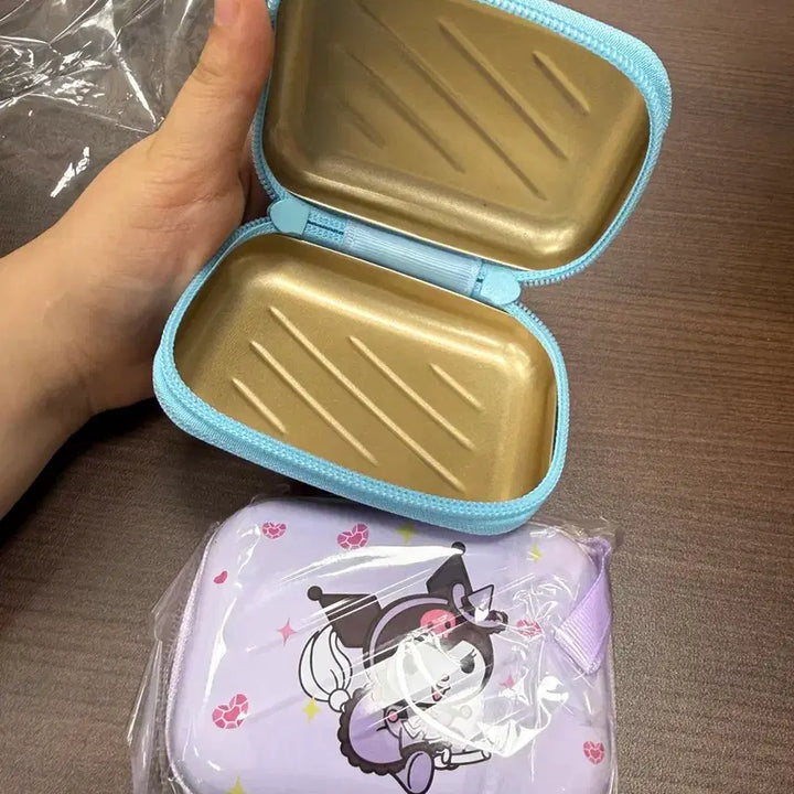 [BUNJANG] Sanrio Kuromi Pouch + Figure Set / 산리오 쿠로미 파우치 + 피규어 세트