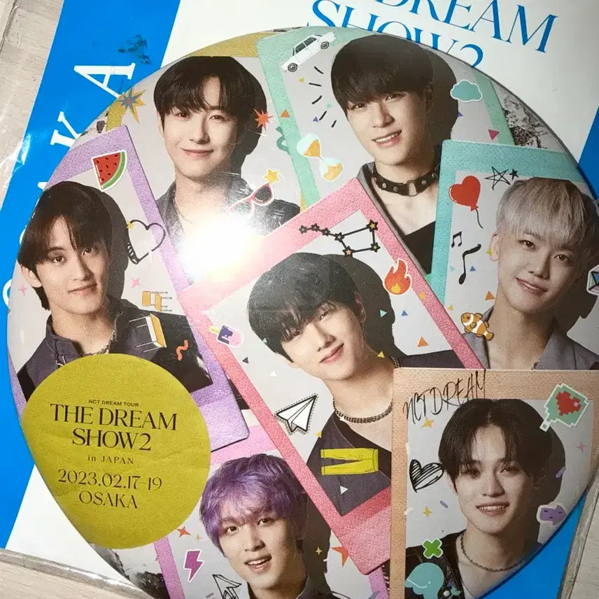 [BUNJANG] NCT DREAM The Dream Show 2 Japan Osaka Concert Cat Badge / 더드림쇼 2 엔시티드림 캣뱃지