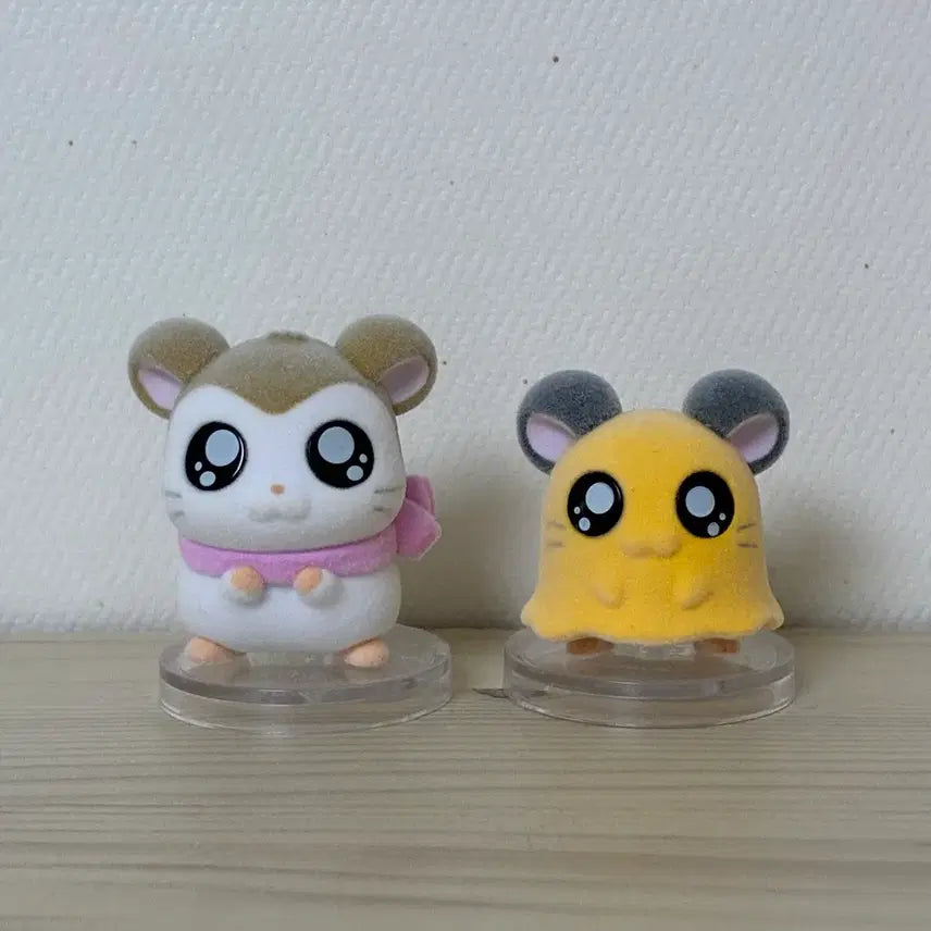 [BUNJANG] Hamtaro Flique Doll Figure Set / 방가방가 햄토리 플리키돌 피규어