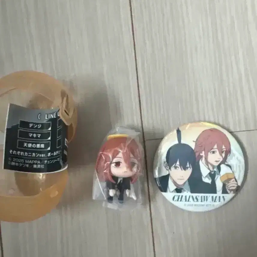 [BUNJANG] Chainsaw Man Angel Devil Aki Tenshi Angel Gacha Can Badge Bundle Set / 체인소맨 천사의 악마 아키 텐시 엔젤 대롱 가챠 캔뱃지 일괄