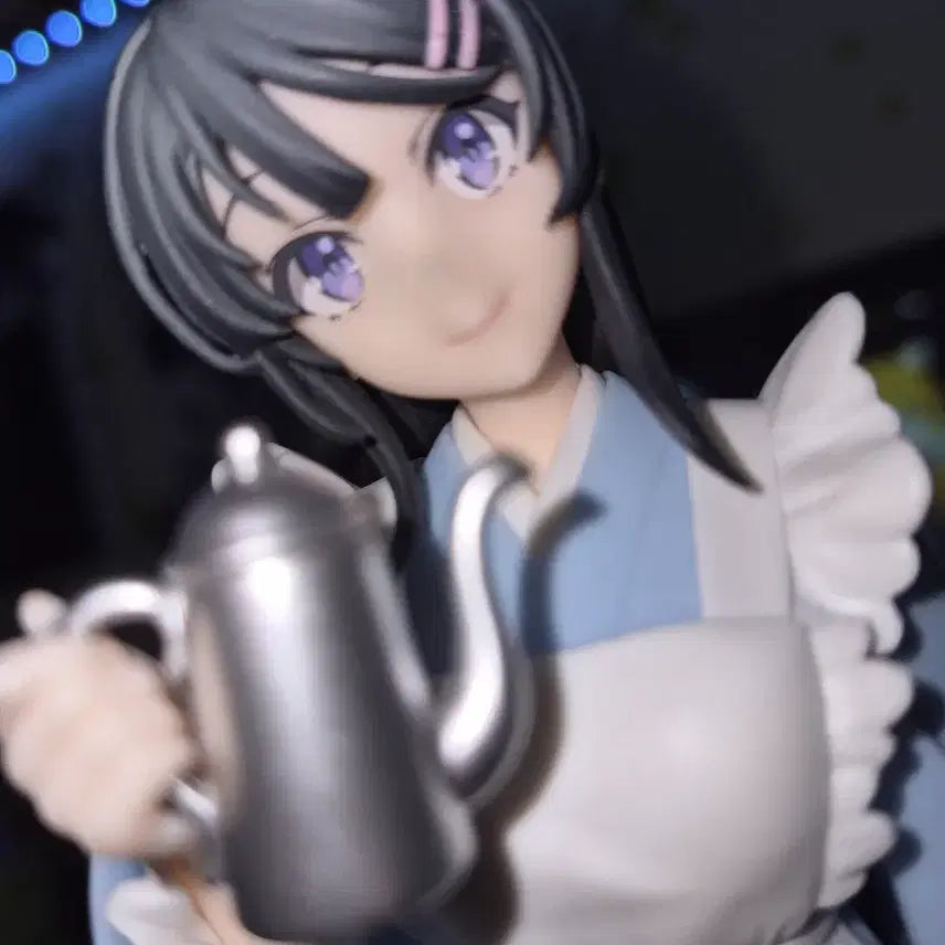 [BUNJANG] Elf Store Sakurajima Mai Maid Figure (with Box) / 청춘돼지  엘코코 일본풍 메이드 사쿠라지마 마이 피규어 판매 (박스있음)