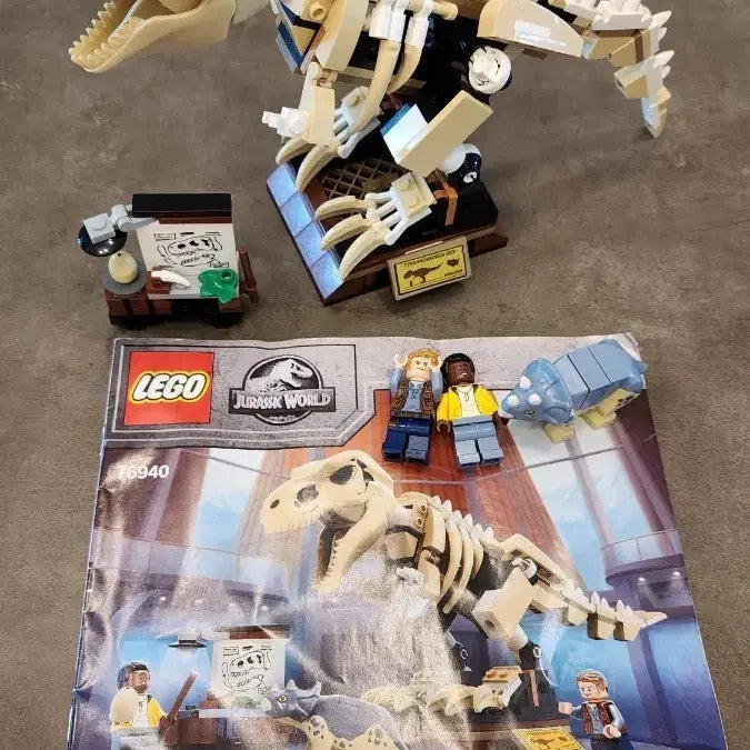 [BUNJANG] LEGO Jurassic World Tyrannosaurus Rex Fossil Set 76940 / 레고 76940 쥬라기 월드 티라노사우루스 렉스 화석  누락 1