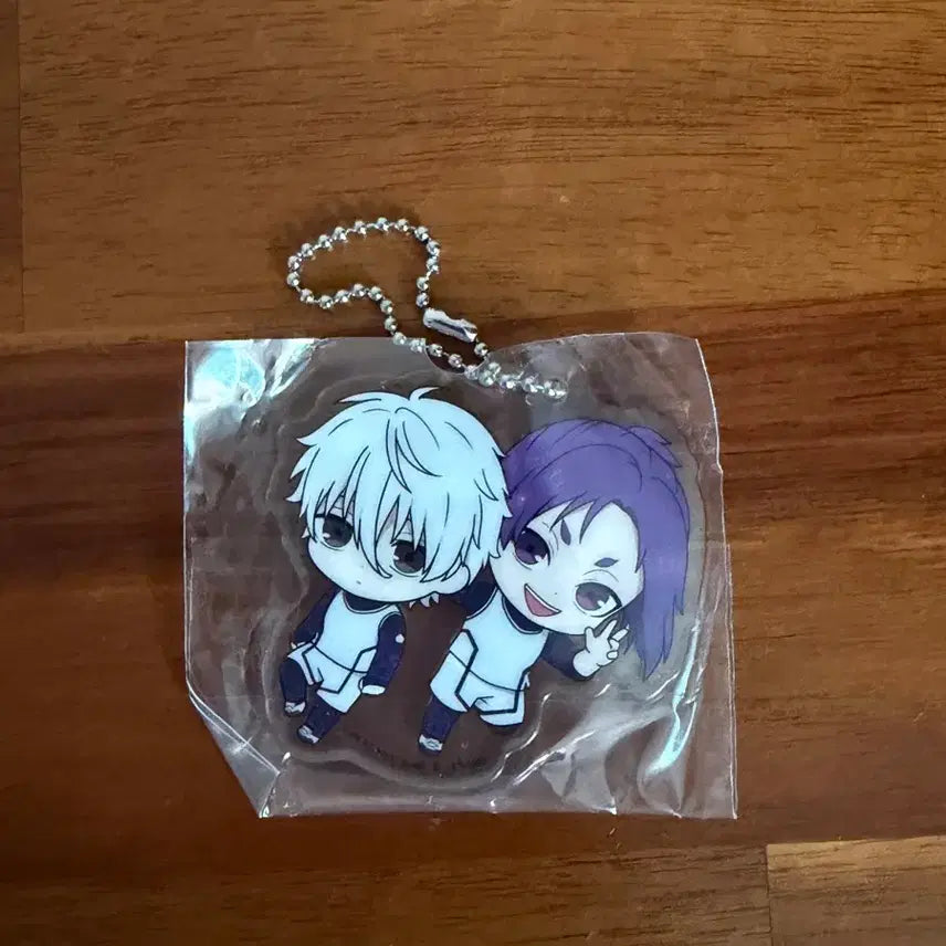 [BUNJANG] Blue Lock Nagi &amp; Reo Acrylic Keychain / 블루록 아크릴 키링 나기 레오