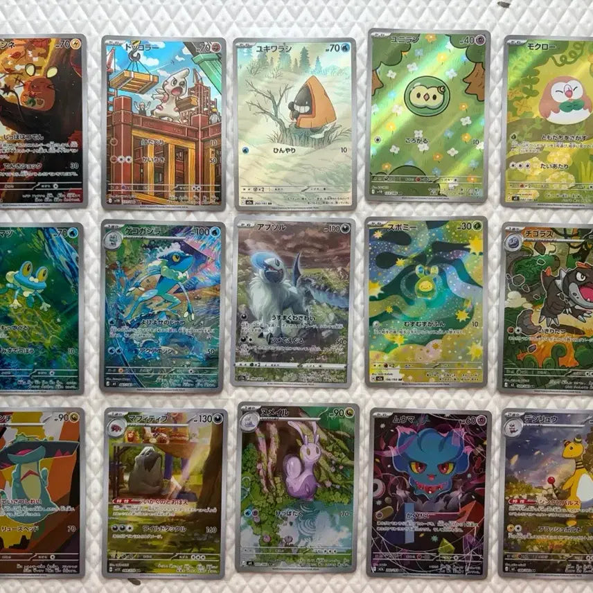 [BUNJANG] Pokemon Cute AR 15 Types (Japan) / 포켓몬 귀여운 AR 15종 (일판)