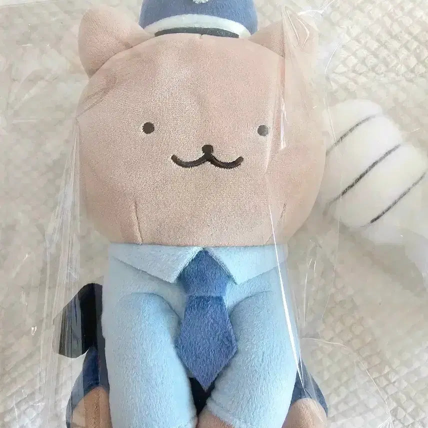 [BUNJANG] White Tiger &amp; Black Tiger Plush Doll / 화이트타이거와 블랙타이거 누이구루미 순경 강아지경찰
