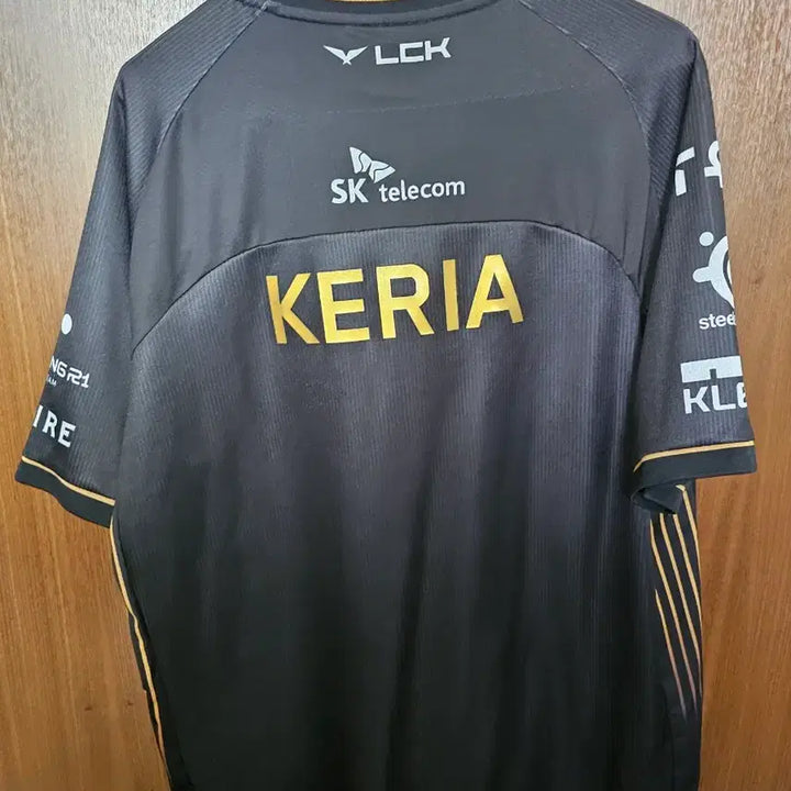 [BUNJANG] T1 2025 Worlds Keria Uniform - Black / 티원 T1 2025 월즈 케리아 유니폼 블랙