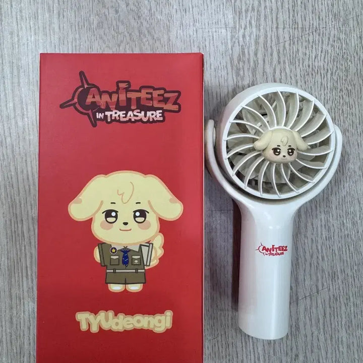 [BUNJANG] Ateez Character Mini Fan / 에이티즈 캐릭터 미니선풍기