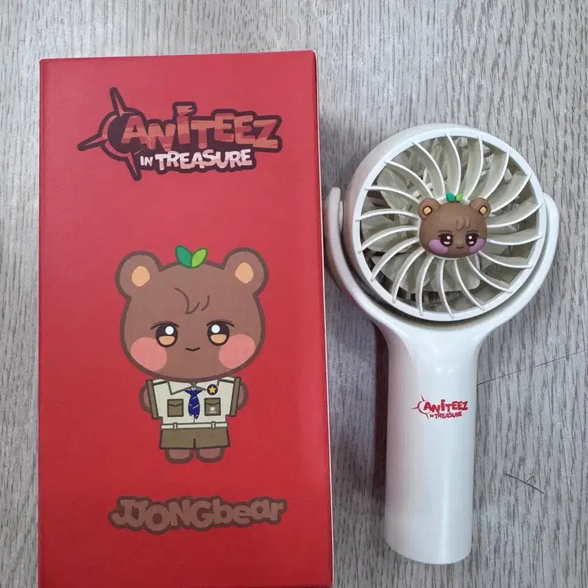 [BUNJANG] Ateez Character Mini Fan / 에이티즈 캐릭터 미니선풍기