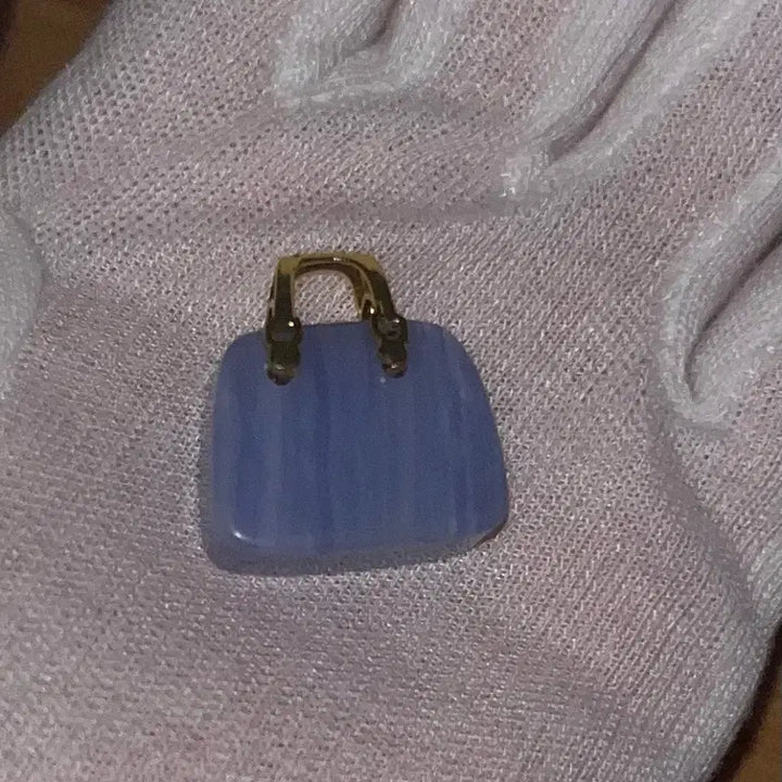 [BUNJANG] Larimar Gemstone Mini Turtle Carving / 천연원석 라리마 미니 거북 카빙 원석 돌