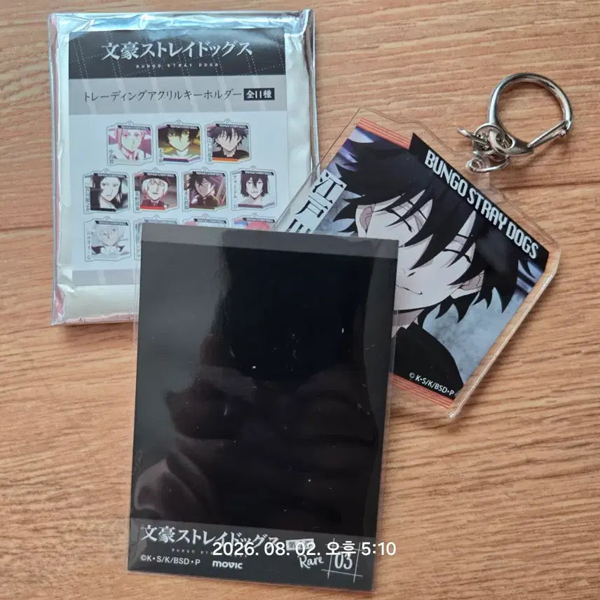 [BUNJANG] Bungo Stray Dogs Ranpo Goods Set / 문스독 란포 굿즈