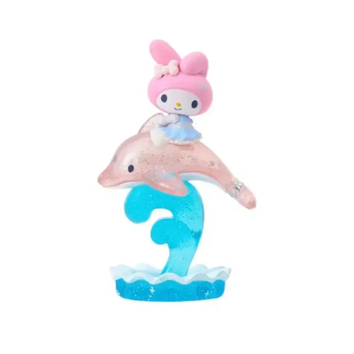 [BUNJANG] Sanrio Dolphin Random Figure Set (Marron &amp; Piano) / 산리오 돌핀 랜덤 피규어 마멜+피아노 일괄