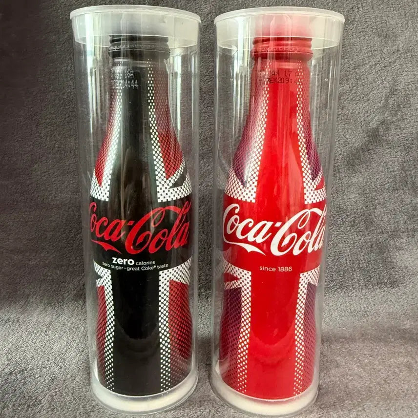 [BUNJANG] Coca-Cola Union Jack Limited Edition Set (2 Bottles, 2016) / 2016년 유니언잭 코카콜라 한정판 2종보틀