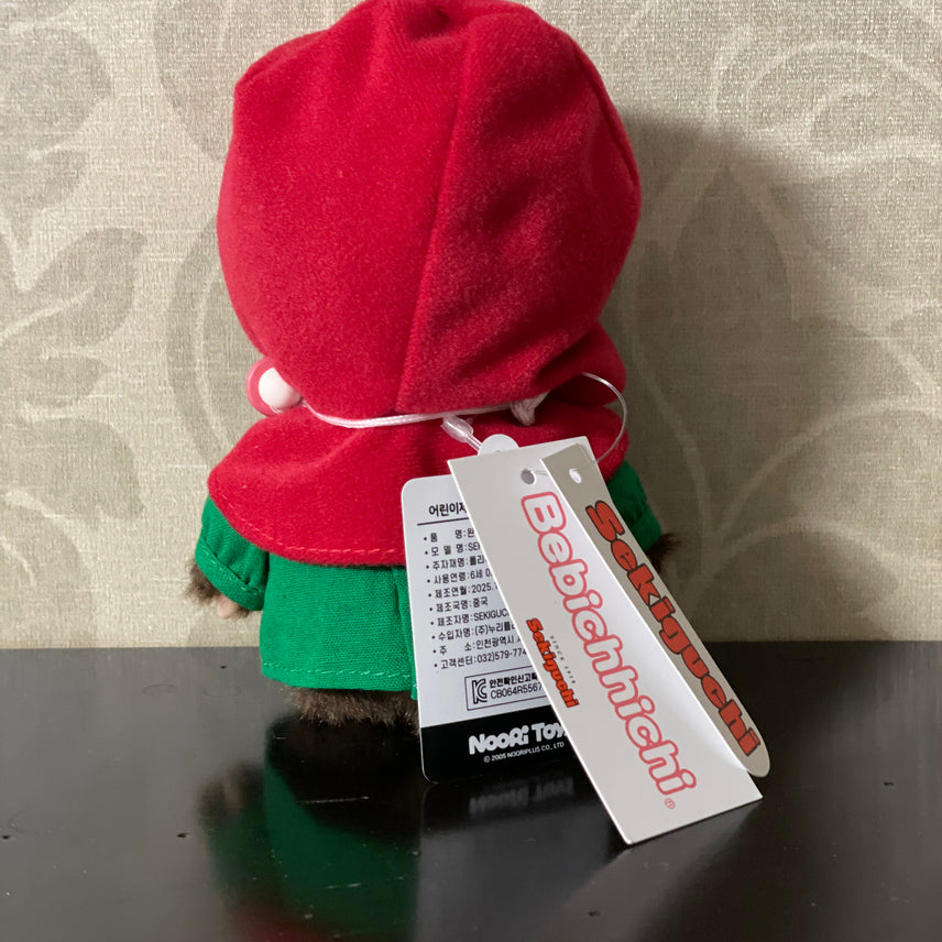 [BUNJANG] Authentic Monchhichi Play Day Red Cape Doll / [정품] 몬치치 놀이회 빨간 망토