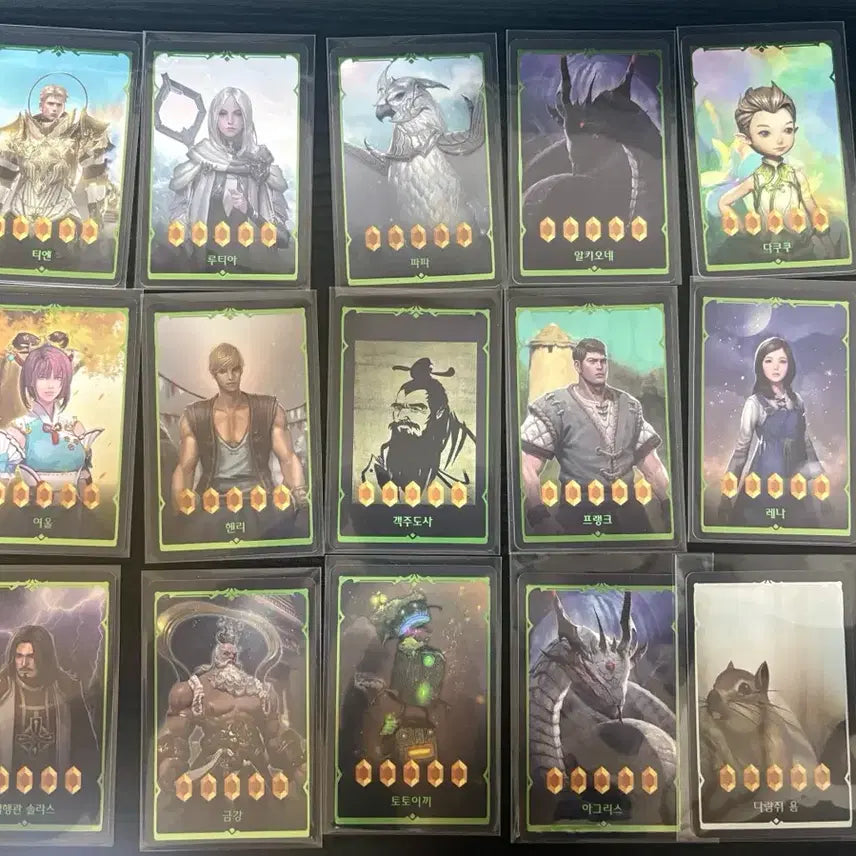 [BUNJANG] Lost Ark Card Bundle Set / 로스트아크 고급,일반 카드 일괄판매