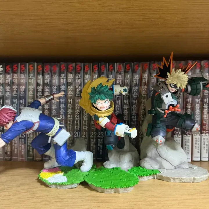 [BUNJANG] Izuku, Bakugo, Shoto Figure Bundle Set / 이즈쿠, 바쿠고, 쇼토피규어 일괄